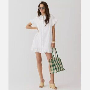 J.Crew Amelia Shirtdress in Cotton Poplin NWT